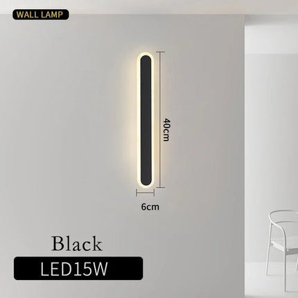Applique murale LED au design nordique moderne — LZ4X9P2
