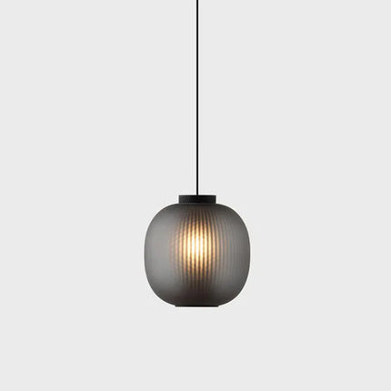 Suspension LED nordique en verre dépoli moderne — LZ4X9M