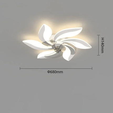 Plafonnier ventilateur intérieur avec éclairage et télécommande — LZ4X9M