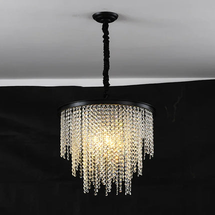 Lustre suspendu moderne en cristal pour décoration intérieure — LZ4X9T
