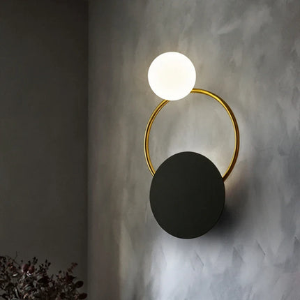 Applique murale LED nordique postmoderne en fer pour intérieur — LZ4X9Q2