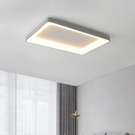 Plafonnier LED rectangulaire au design simple pour intérieur moderne — LZ4X9P2