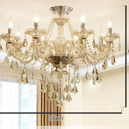 Lustre en cristal moderne pour décoration intérieure élégante — LZ4X9P