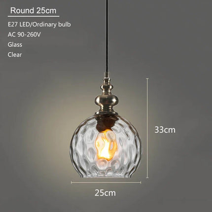 Suspension en verre au design moderne pour décoration intérieure — LZ4X9P