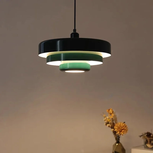 Suspension LED nordique à 3 couches