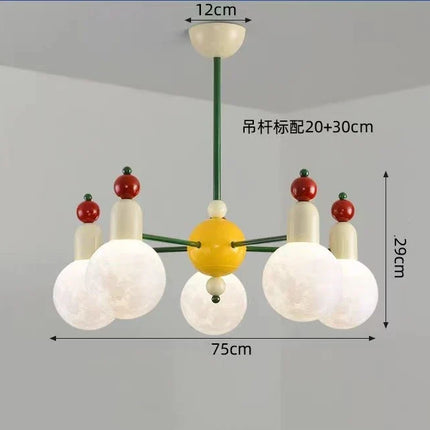 Lustre moderne en métal et verre pour intérieur — LZ4X9J