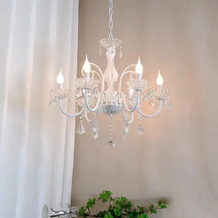 Lustre en cristal romantique pour chambre d'enfant moderne — LZ4X9T