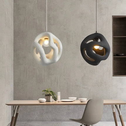 Suspension LED nordique design wabi-sabi pour salle à manger et bar — LZ4X9Q