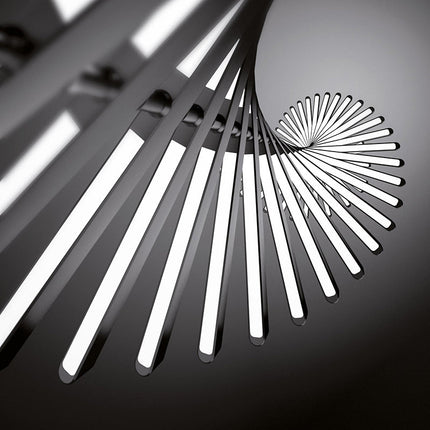 Lustre design LED en baguette lumineuse Bilbao