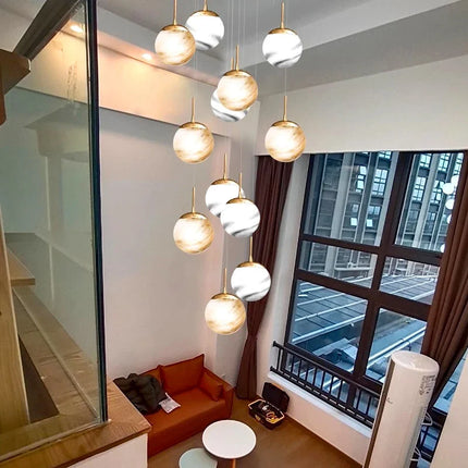 Plafonnier moderne pour escalier et salon — LZ4X9T1