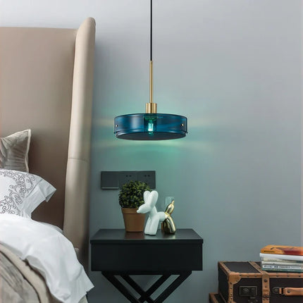 Suspension moderne en verre style nordique pour loft et bar — LZ4X9P2