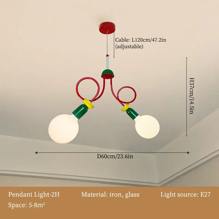 Plafonnier LED moderne pour décoration intérieure lumineuse — LZ4X9Q2