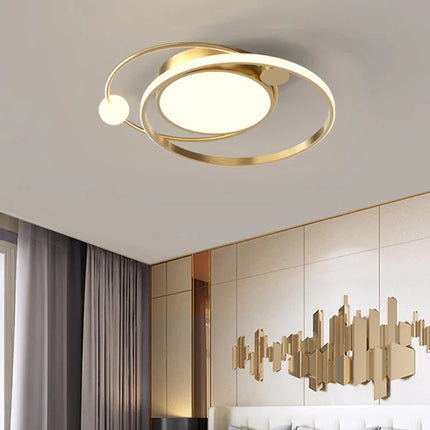 Lustre LED à intensité variable pour intérieur moderne — LZ4X9T