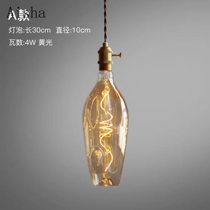 Suspension en verre au design rétro et minimaliste moderne — LZ4X9J