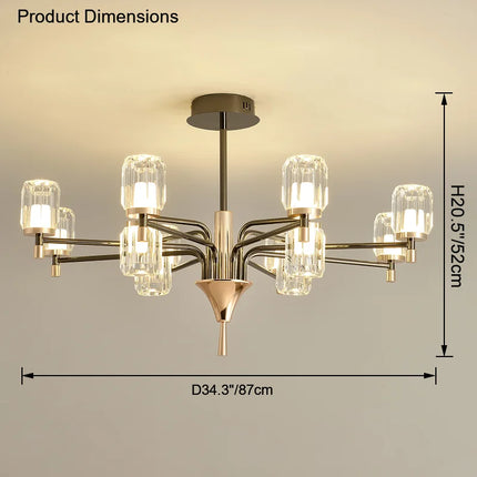 Suspension lustre moderne au design élégant pour intérieur — LZQ7M2