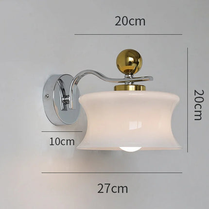 Applique murale en verre pour décoration intérieure et ambiance chaleureuse — LZ4T9X