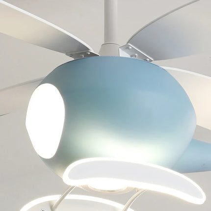 Suspension hélicoptère LED avec ventilateur et télécommande — LZ4X9P