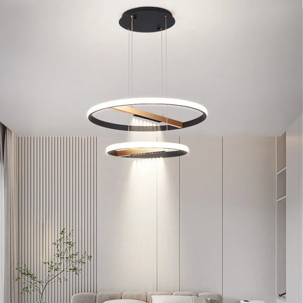 Lustre intérieur moderne à anneau rond — LZ4X9P2