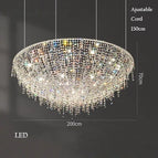 Dimmable / Dia200cm / Blue Crystal