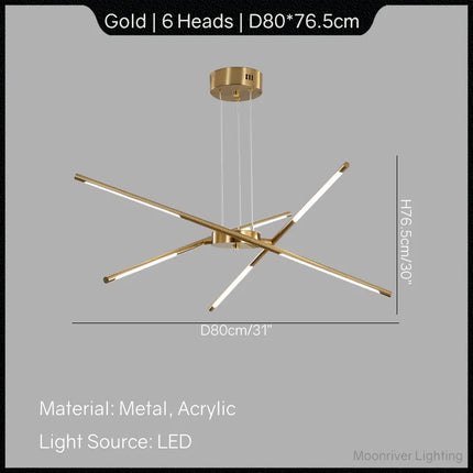 Suspension moderne au design créatif pour décoration intérieure — LZ4X9Q2