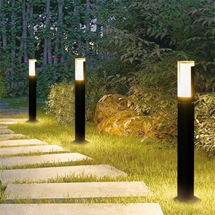 Lampadaire extérieur étanche avec détecteur de mouvement pour jardin — LZ4Q7M2