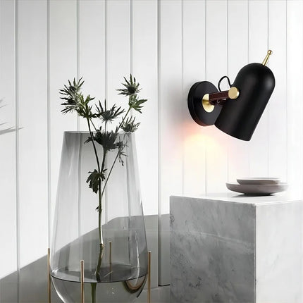 Applique murale nordique en cuir design luxe — LZ4Q9T1