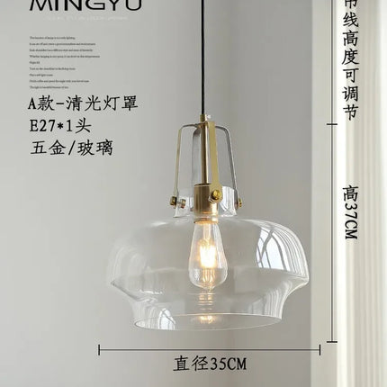 Suspension nordique en verre pour décoration intérieure moderne — LZ4X9T