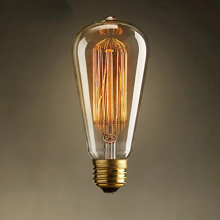 Suspension lustre LED vintage en métal moderne — LZ4X9T2