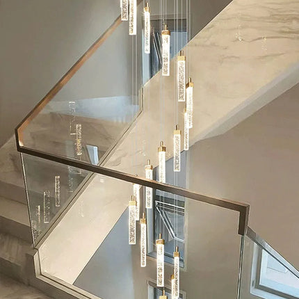 Lustre LED en cristal au design moderne pour intérieur élégant — LZ4Q7X9F