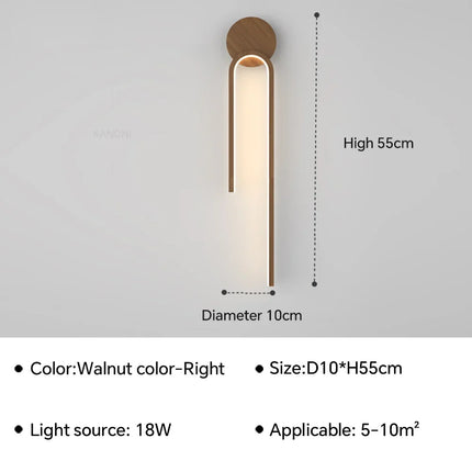 Applique murale LED au design moderne pour décoration intérieure élégante — LZ4X9T2