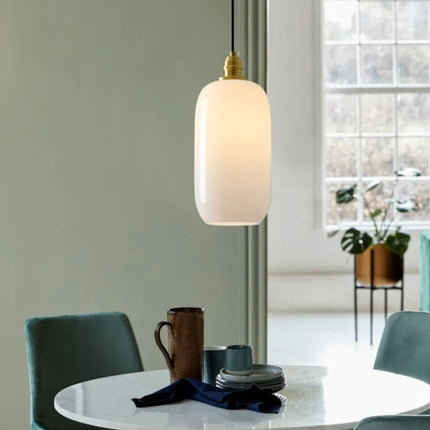 lustre artistique en verre pour une ambiance élégante