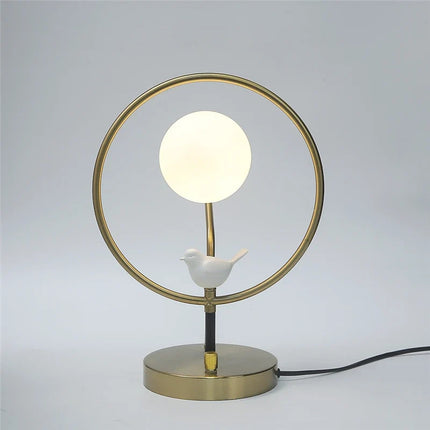 Lampadaire nordique en verre design moderne avec ampoules incluses — LZ4G7XQ