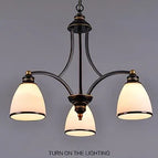 3 lumières éteintes / Sans ampoules