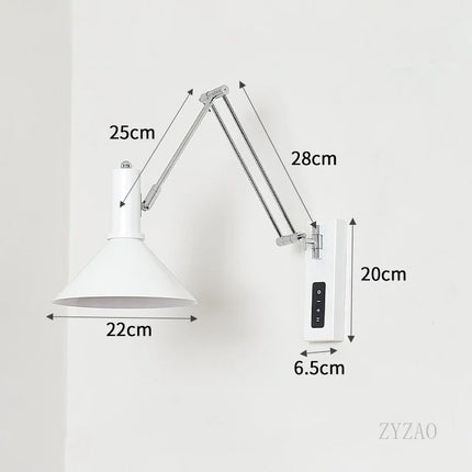 Applique murale à culbuteur LED à intensité variable spectre complet Bauhaus — LZ4XJ9