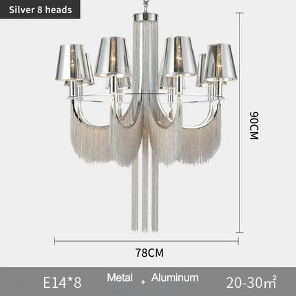 Lustre moderne de luxe avec éclairage intégré pour mariage — LZ4X9P