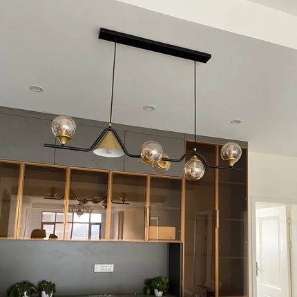 Lustre LED moderne en verre pour décoration intérieure — LZ4X9P