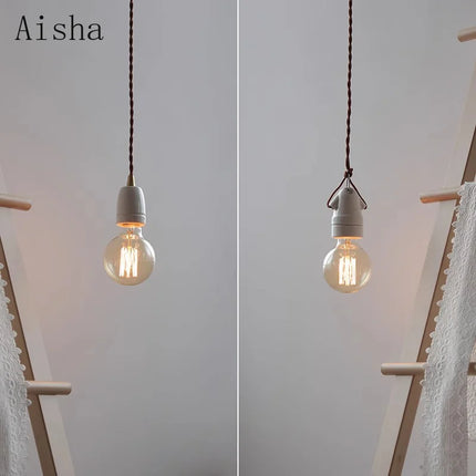 Suspension rétro en céramique pour décoration intérieure élégante — LZ4X9T