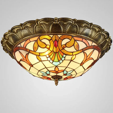 Plafonnier baroque en verre de Bohême pour intérieur moderne — LZ4X9B
