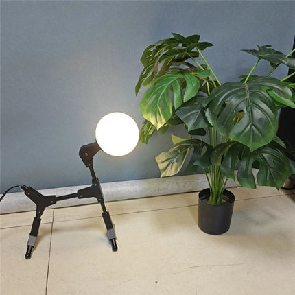 Lampadaire design créatif en fer pour décoration nordique moderne — LZ4P9XQ