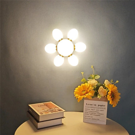 Plafonnier en verre pour éclairage décoratif intérieur moderne — LZ4X9M
