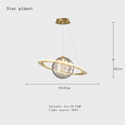 Suspension décorative planète Terre pour chambre enfant astronaute — LZ4N7Q