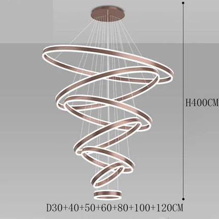 Lustre suspension moderne pour salon et salle à manger — LZ4X9T