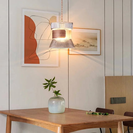 Suspension nordique moderne en verre pour décoration de restaurant — LZ4X9P
