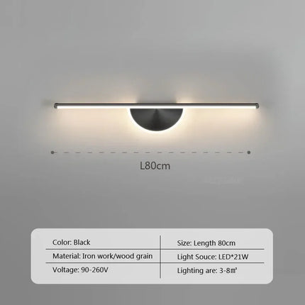 Applique murale LED moderne