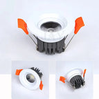 Blanc / Blanc chaud 3000K / 7 W sans variateur
