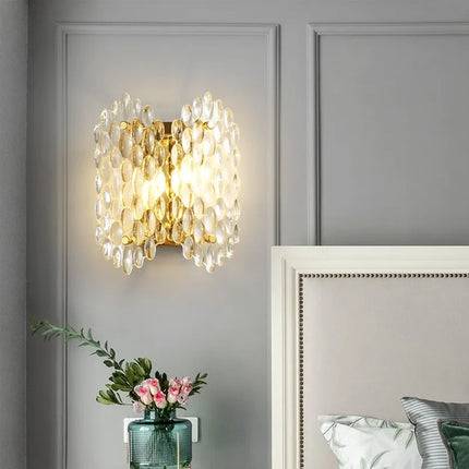 Lustre LED en cristal style nordique pour décoration intérieure — LZ4X9P2