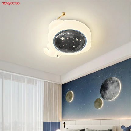 Plafonnier LED décoratif astronaute pour chambre d’enfants — LZ4X9T2