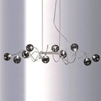 8 Têtes - L85cm / Blanc chaud