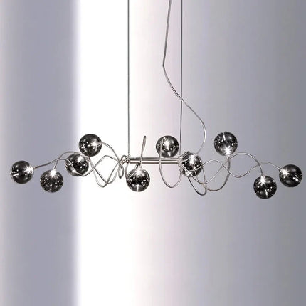 Lustre nordique en verre artistique pour décoration intérieure — LZ4R9T1