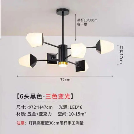 Lustre LED moderne pour éclairage intérieur enchanteur — LZ4X9T2